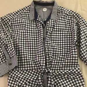 GAP Gingham casual dress